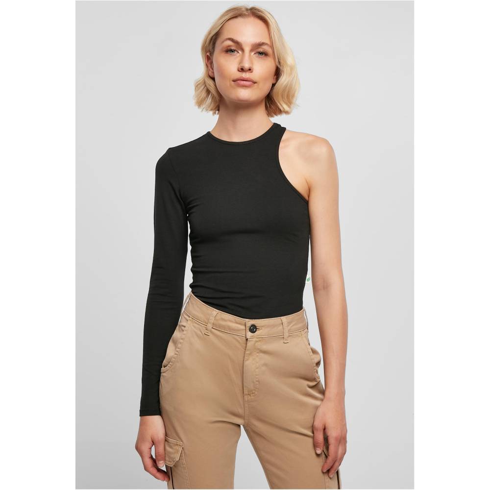 Urban Classics - Organic Stretch Asymmetric Body - Schwarz